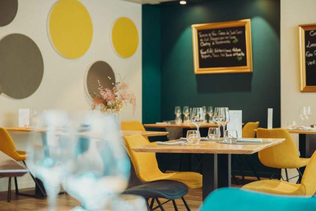 dining room La Muse Bouche · Restaurant Poligny, Jura