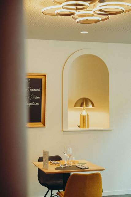 dining room La Muse Bouche · Restaurant Poligny, Jura