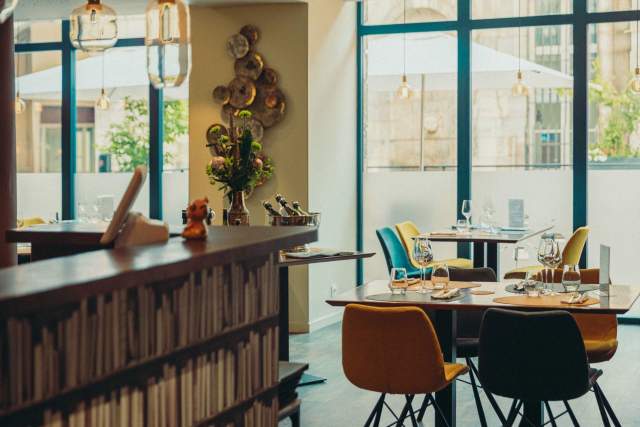 dining room La Muse Bouche · Restaurant Poligny, Jura