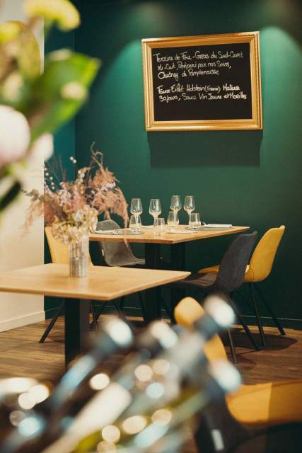 dining room La Muse Bouche · Restaurant Poligny, Jura